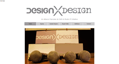 Desktop Screenshot of designxdesign.net